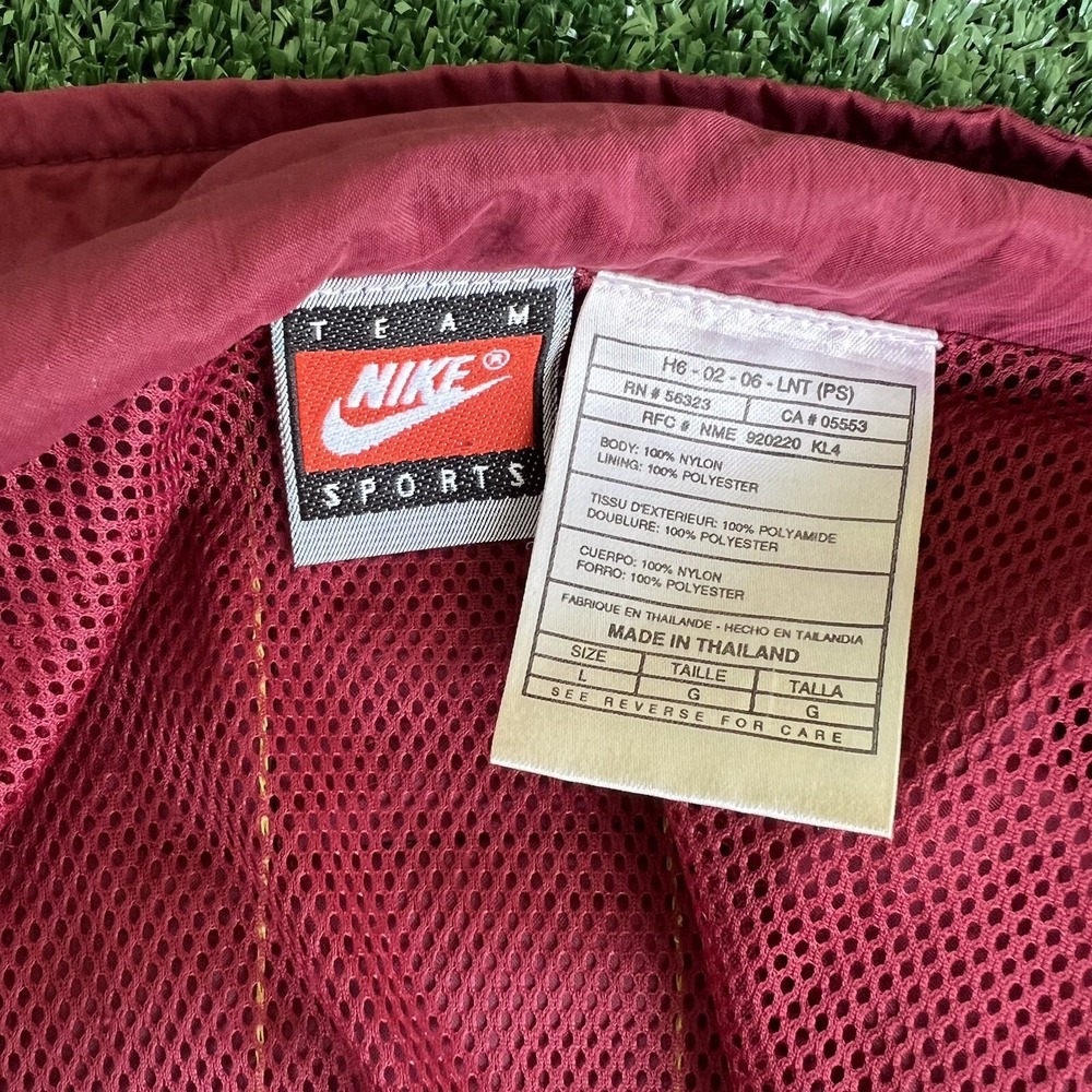 Vintage 90s Men's Nike Team Sports Florida State Seminoles FSU Windbreaker Large - Picture 10 of 13
